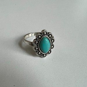 Victorian-style Turquoise ring